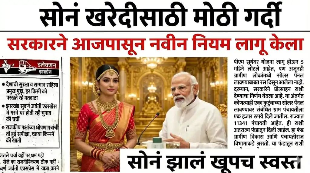 सोन्याची किंमत १ लाखावर आली; सोन्याचा बाजार जोरात कोसळला! आजपासून फिक्स दर Gold Price Prediction 2026