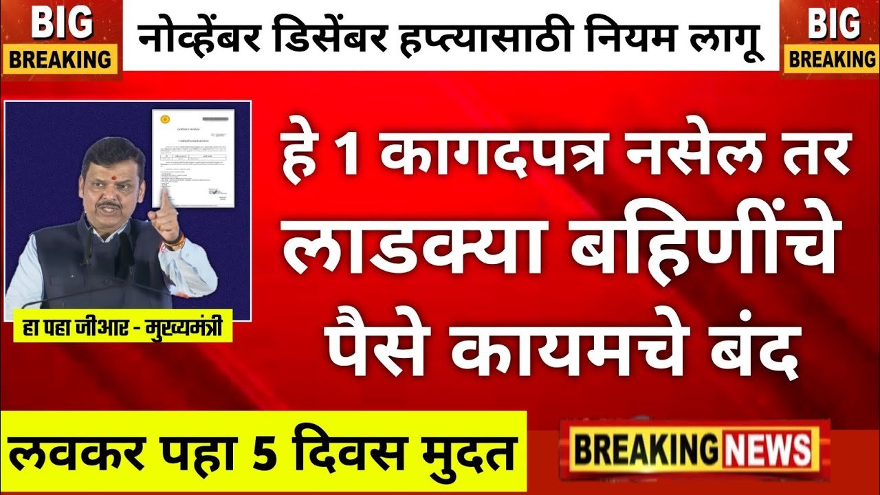 लाडक्या बहिणींना मिळाले मोठे गिफ्ट! एकत्र मिळणार 6000 रुपये मिळणार Ladaki Bahin Yojana January Date